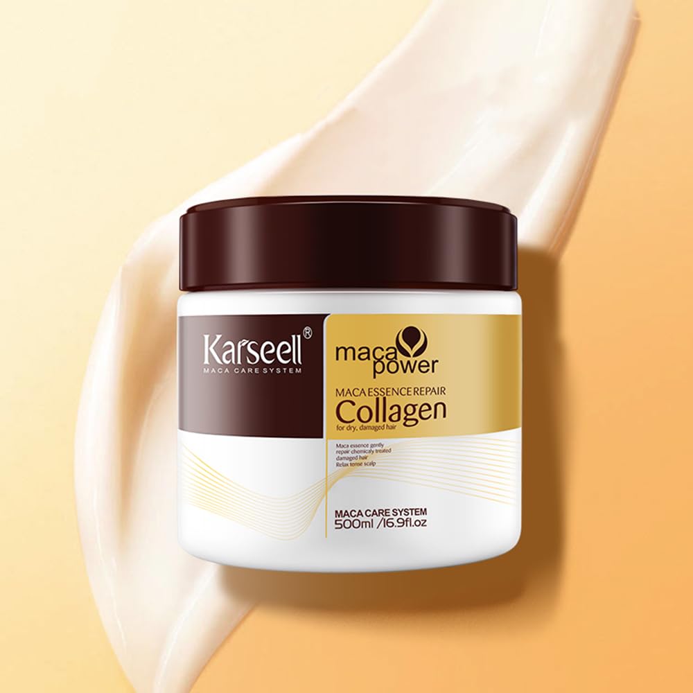 Karseell Collagen Hair Treatment Deep Repair Conditioning Argan Oil  Collagen 500ml