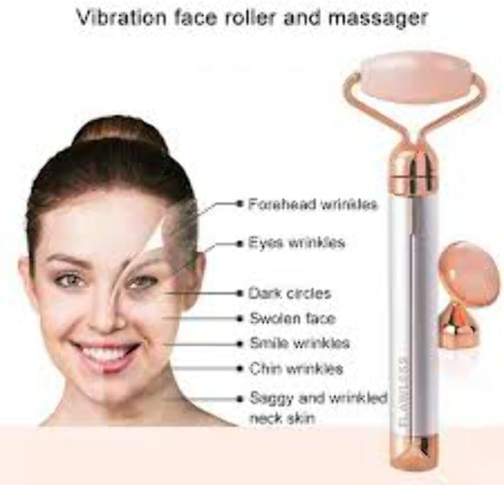 FLAWLESS CONTOUR MICRO VIBRATION FACIAL ROLLER & MASSAGER