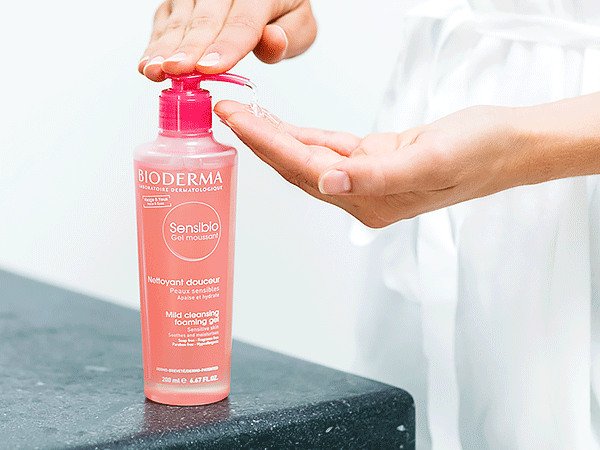 BIODERMA Sensibio Micellar Cleansing Makeup Removing Foaming Gel-Sensitive Skin
