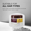 Karseell Collagen Hair Treatment Deep Repair Conditioning Argan Oil Collagen Hair Mask Essence for Dry Damaged Hair All Hair Types 10ml