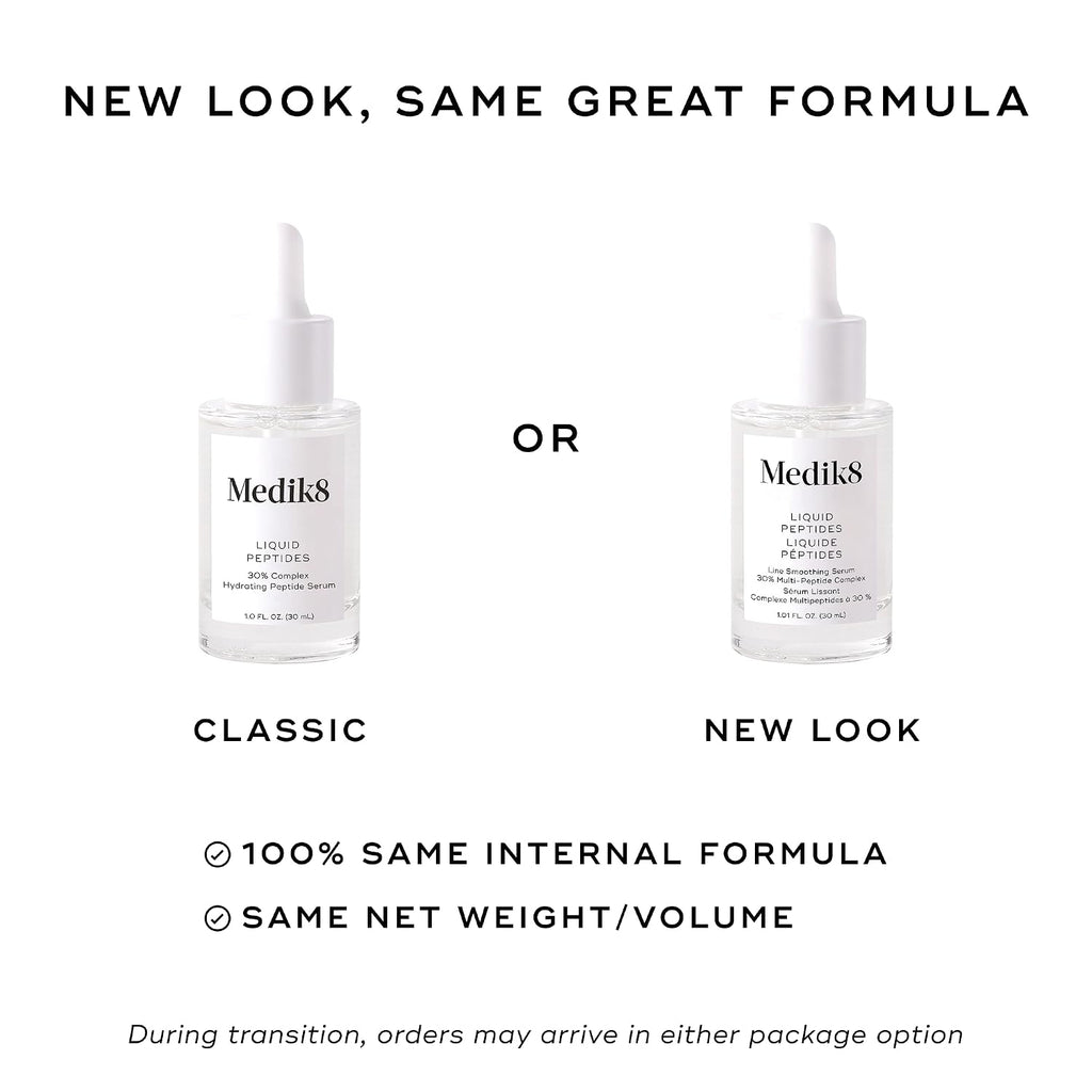 Medik8 Liquid Peptides 30% Complex Multi-Peptide Age-Defying Serum