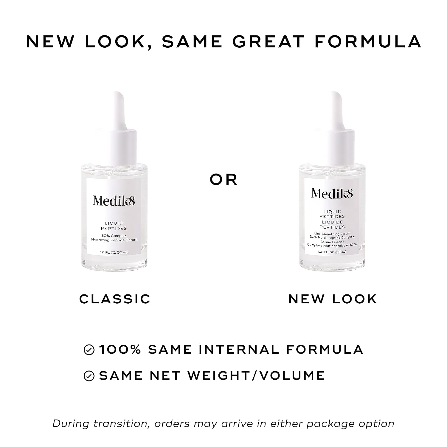Medik8 Liquid Peptides 30% Complex Multi-Peptide Age-Defying Serum