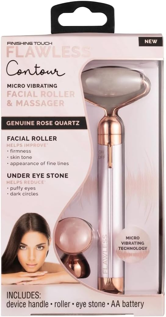 FLAWLESS CONTOUR MICRO VIBRATION FACIAL ROLLER & MASSAGER