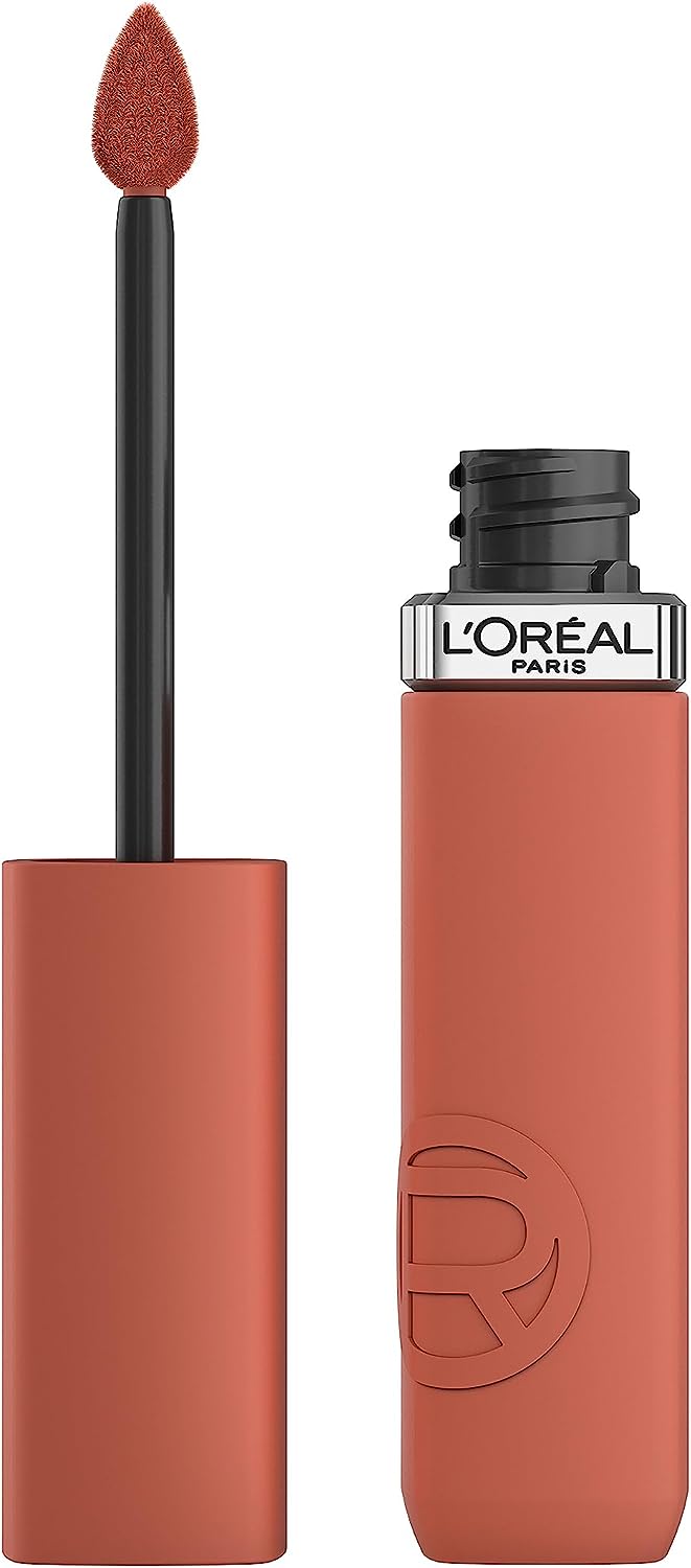 L'Oréal Paris, Infallible Le Matte Resistance, Labial Líquido Mate Larga Duración 16hr, Color Intenso con Ácido Hialurónico