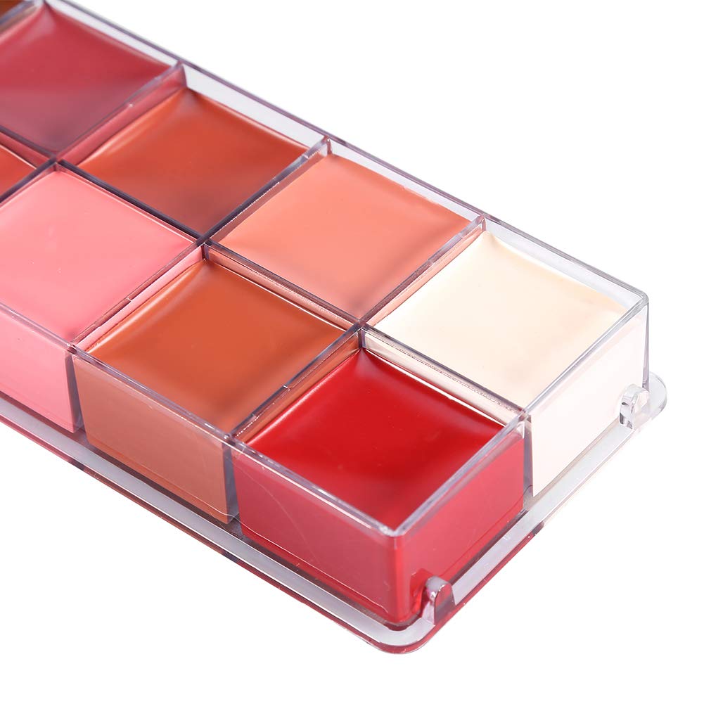MAGIC 12 Colors Body Flash Tattoo Oil Painting Pigment Makeup Tool Fancy Dress Artist Palette for Halloween