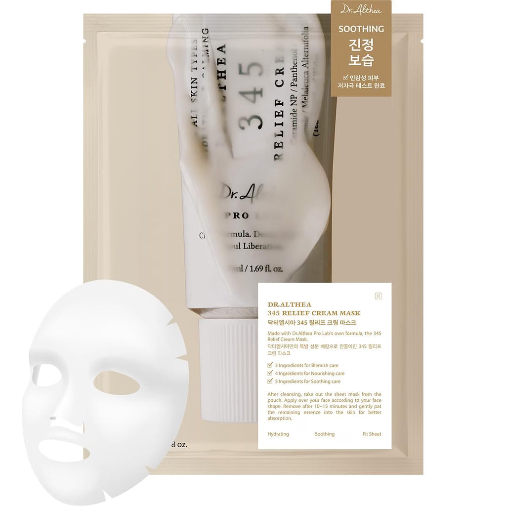 Dr.Althea 345 Relief Cream Mask x 1UND