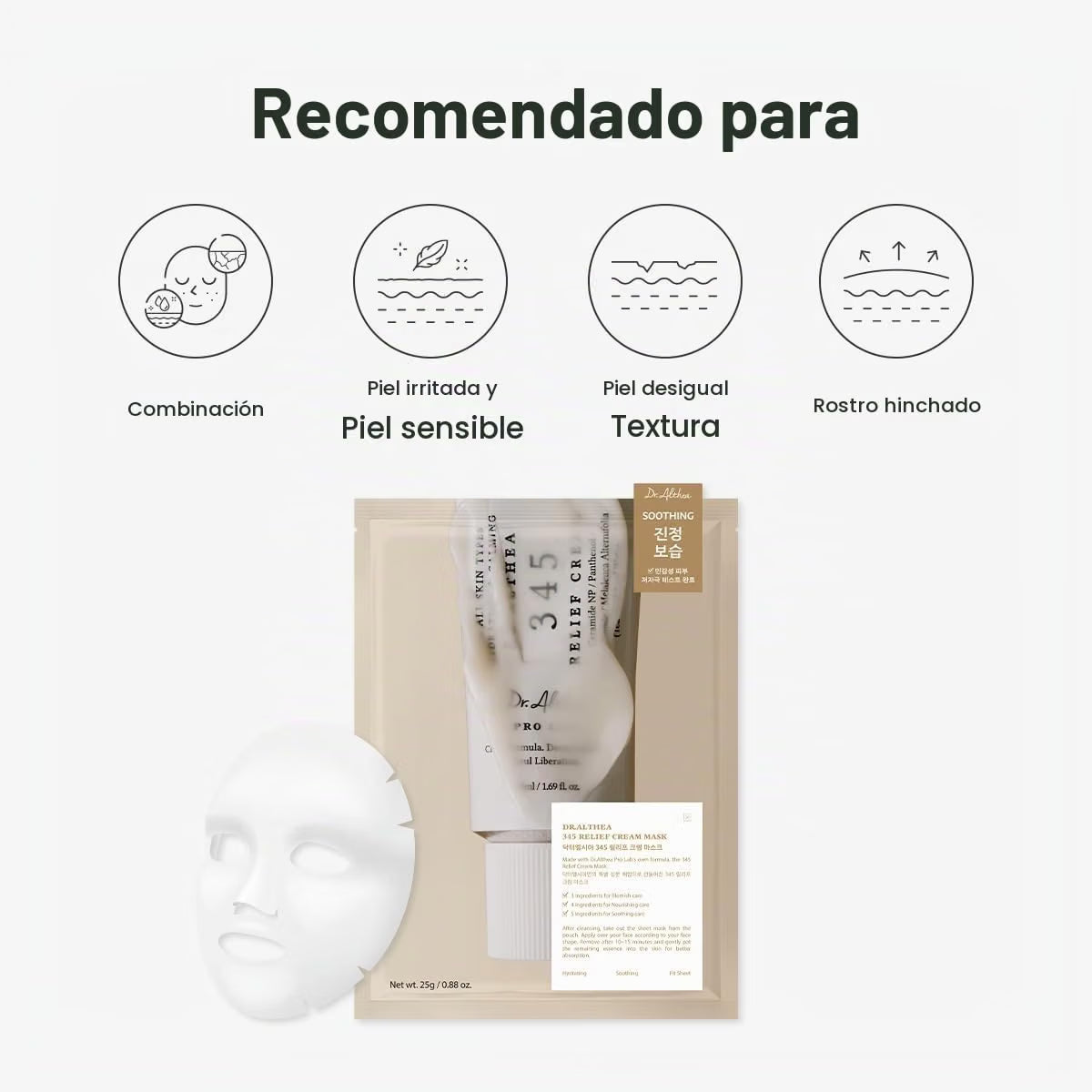Dr.Althea 345 Relief Cream Mask x 1UND