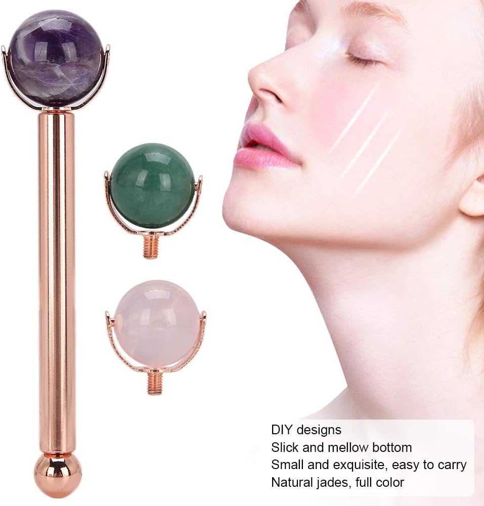SEPHORA CRYSTAL FACIAL ROLLER SET