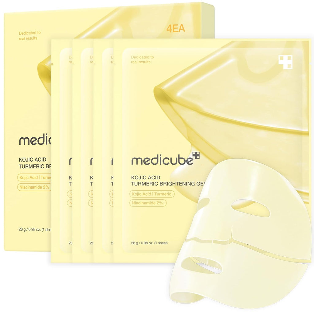 MEDICUBE Kojic Acid Turmeric Gold Jelly Gel Mask