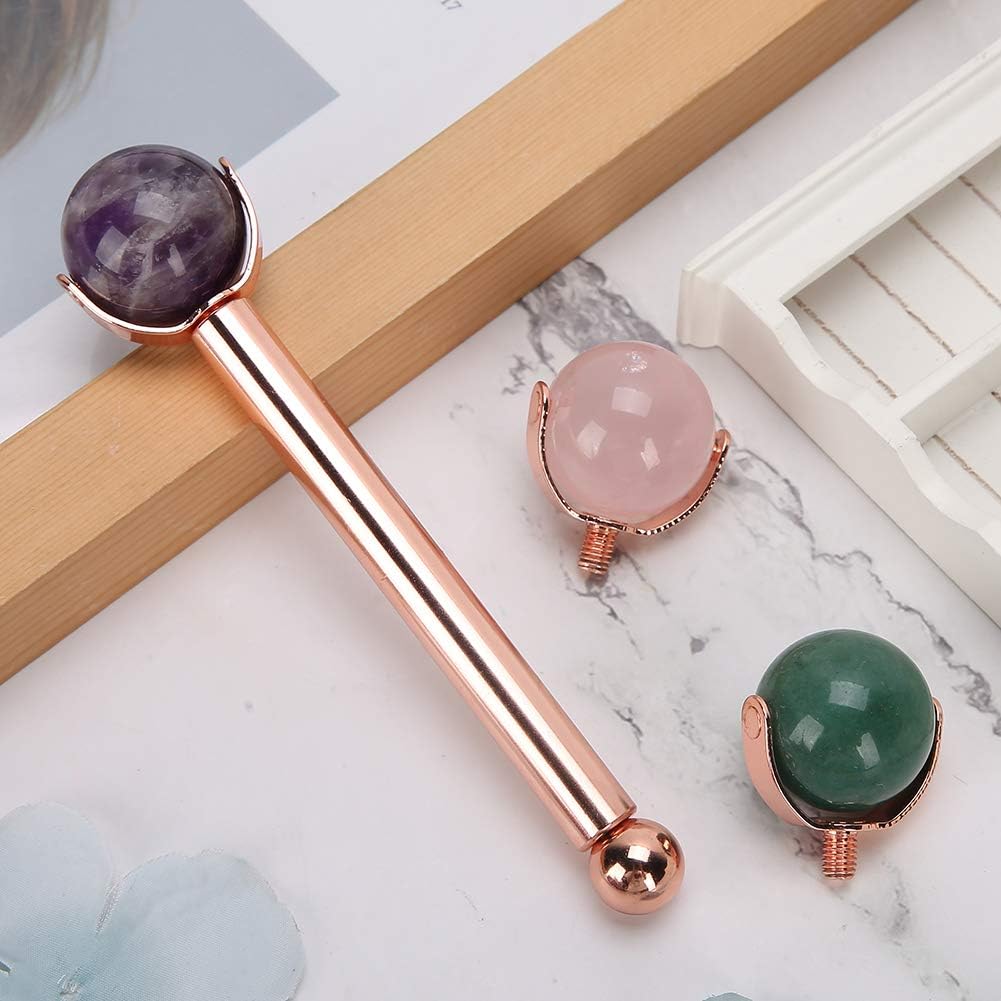 SEPHORA CRYSTAL FACIAL ROLLER SET