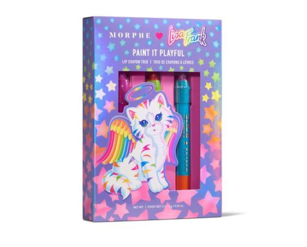MORPHE X LISA FRANK PAINT IT PLAYFUL LIP CRAYON TRIO