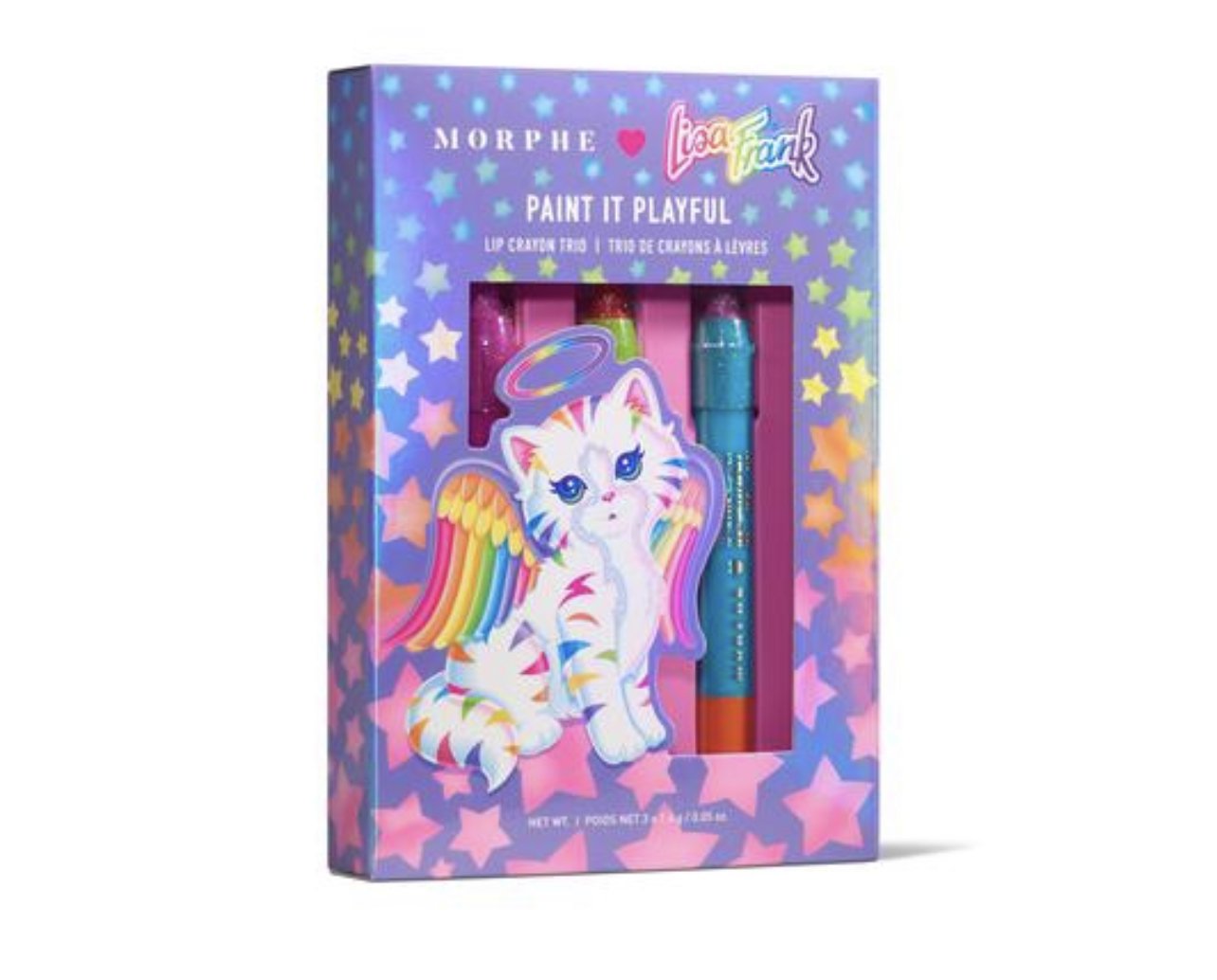 MORPHE X LISA FRANK PAINT IT PLAYFUL LIP CRAYON TRIO