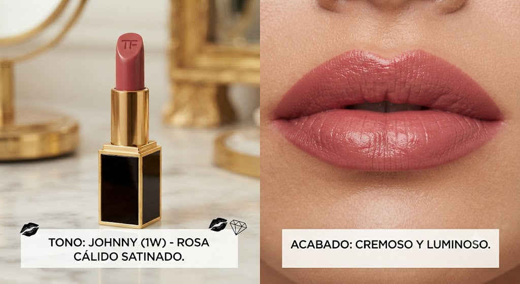 TOM FORD LIP COLOR ROUGER A LEVRES SHADE 1W JOHNNY