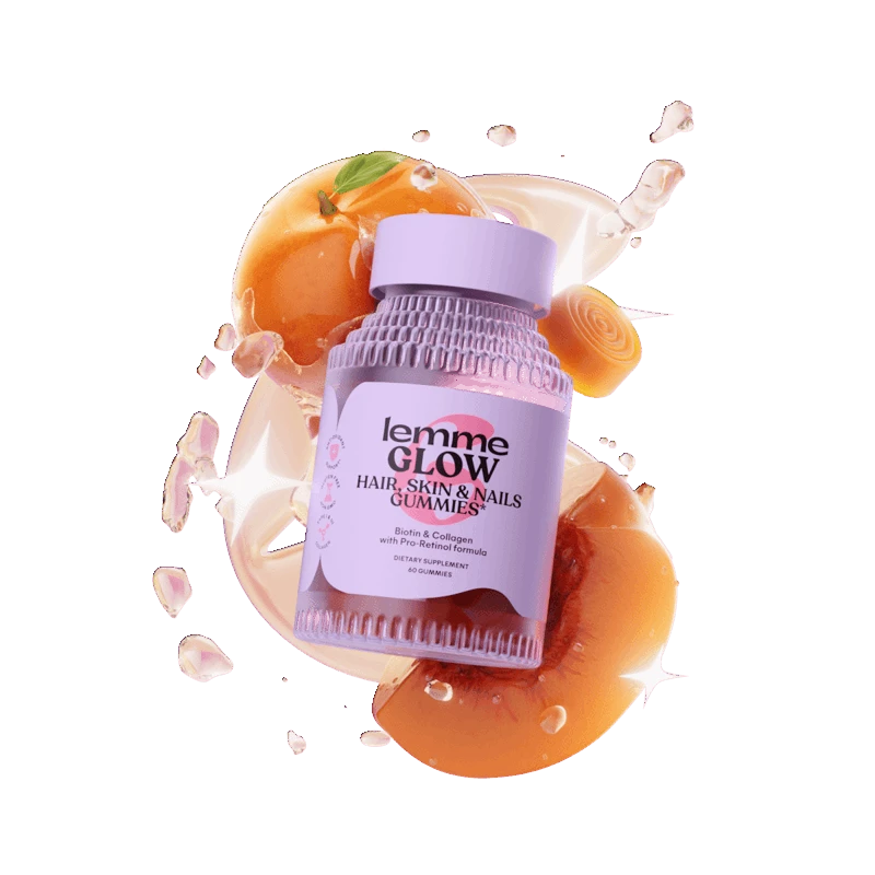 LEMME GLOW GUMMIES Hair, Skin & Nails Gummies*