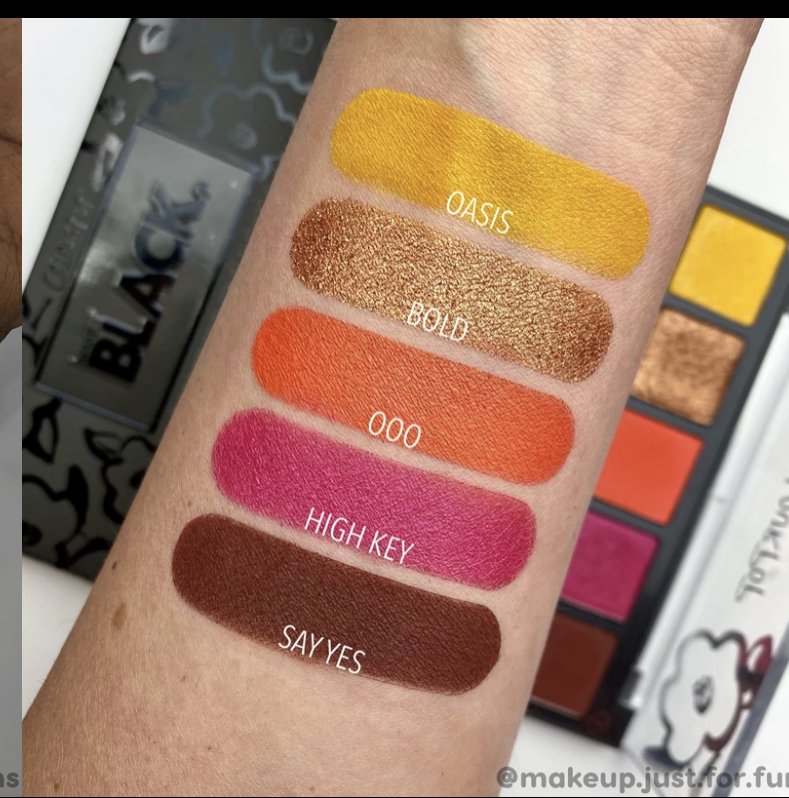 make it fearless shadow palette COLOURPOP