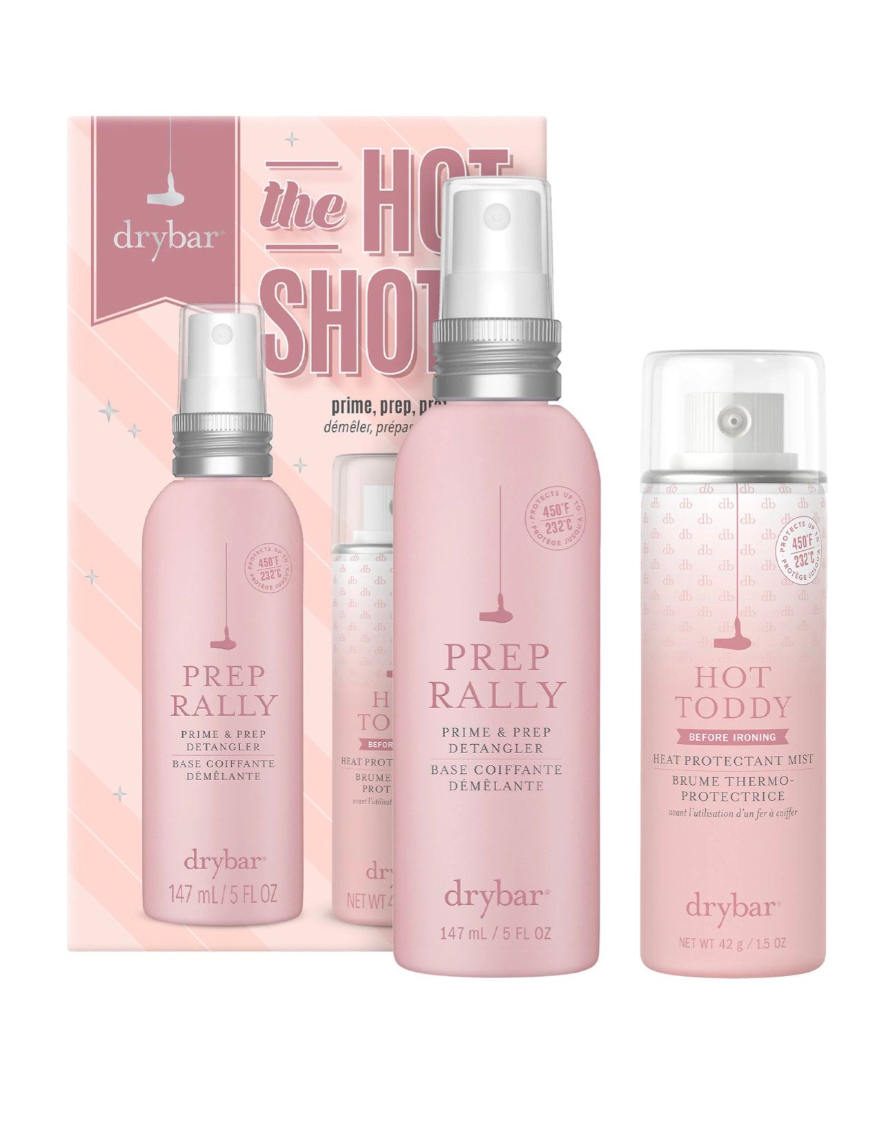 Drybar The Hot Shots Prime, Prep & Protect Set