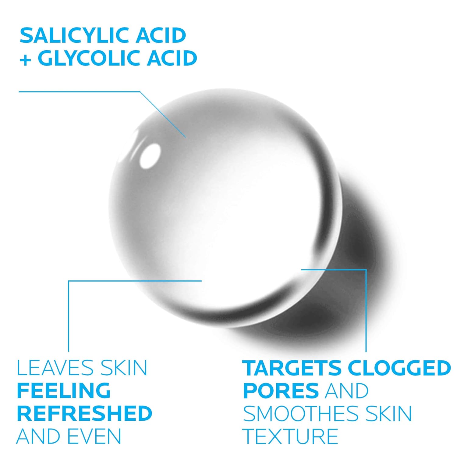La Roche-Posay Effaclar Clarifying Solution with Salicylic Acid Acne Toner 6.76FL OZ
