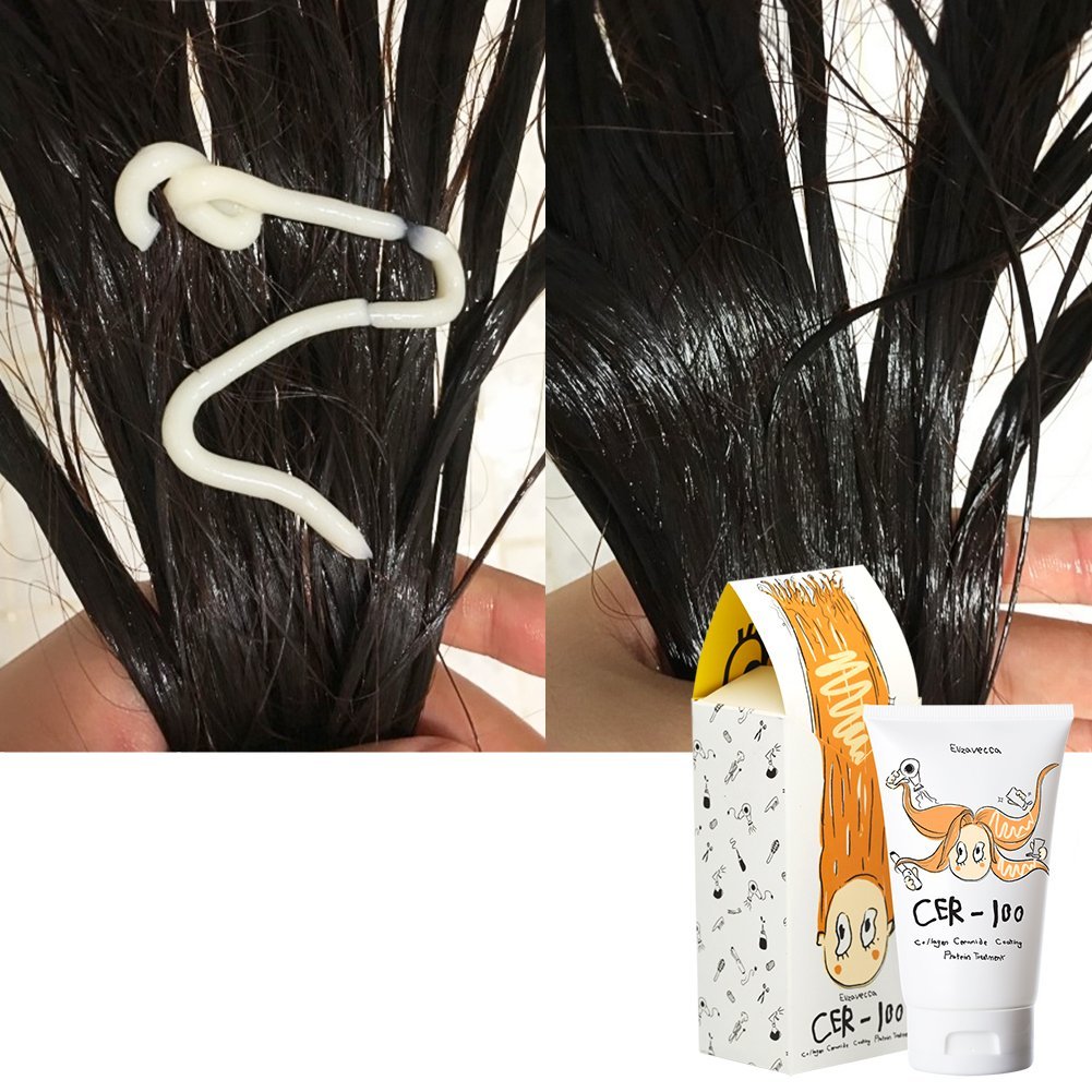 Elizavecca CER-100 Tratamiento de proteínas de cabello con revestimiento de colágeno