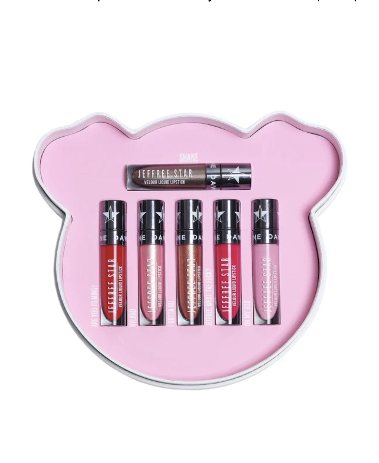 SHANE X JEFFREE VELOUR LIQUID LIPSTICK PIG BUNDLE JEFFREE STAR