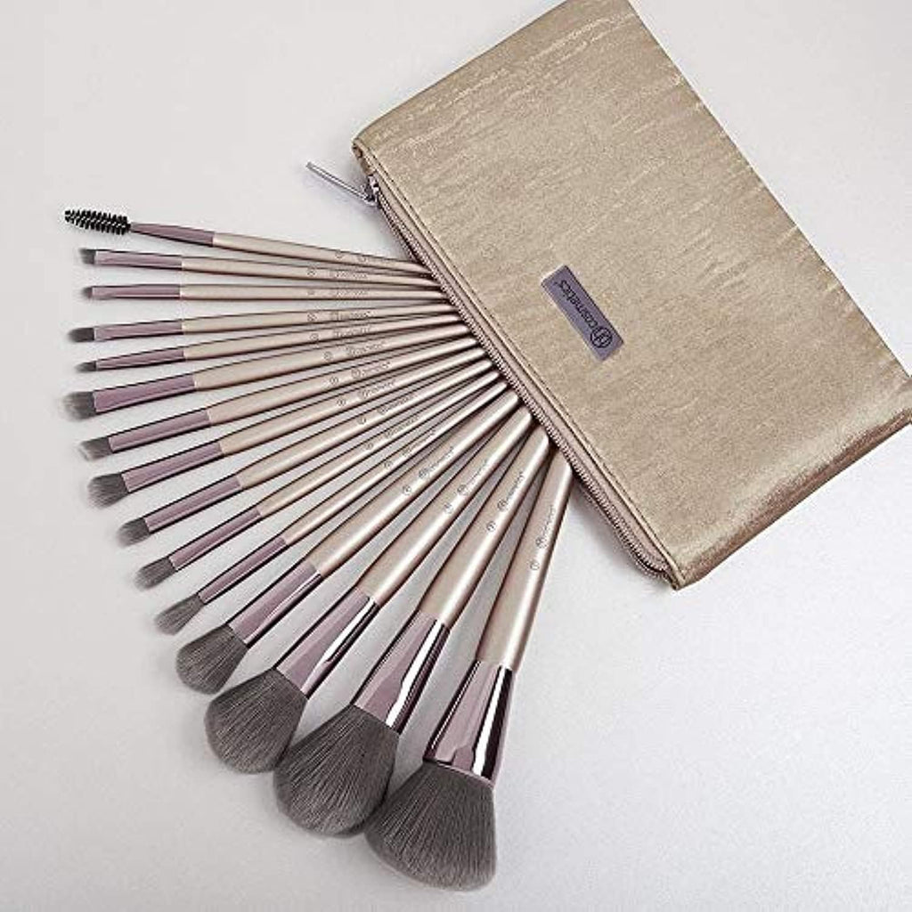 Bh cosmetic lavish elegance 15 piece brush set