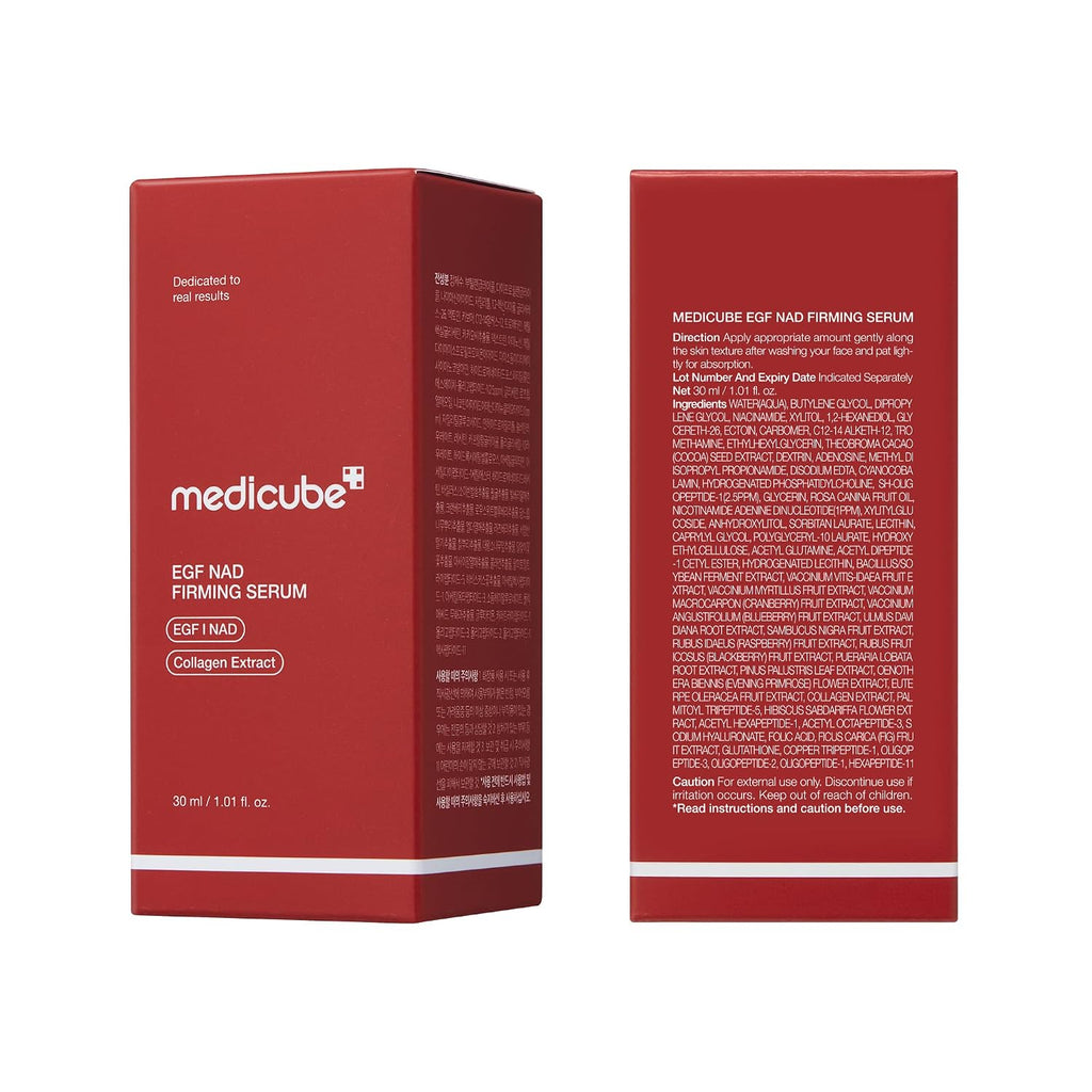 medicube Suero reafirmante NAD EGF para rostro y cuerpo, elasticidad