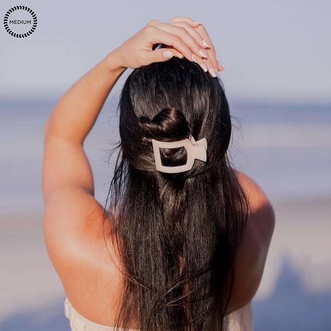 teleties  Flat Square Hair Clip  large
