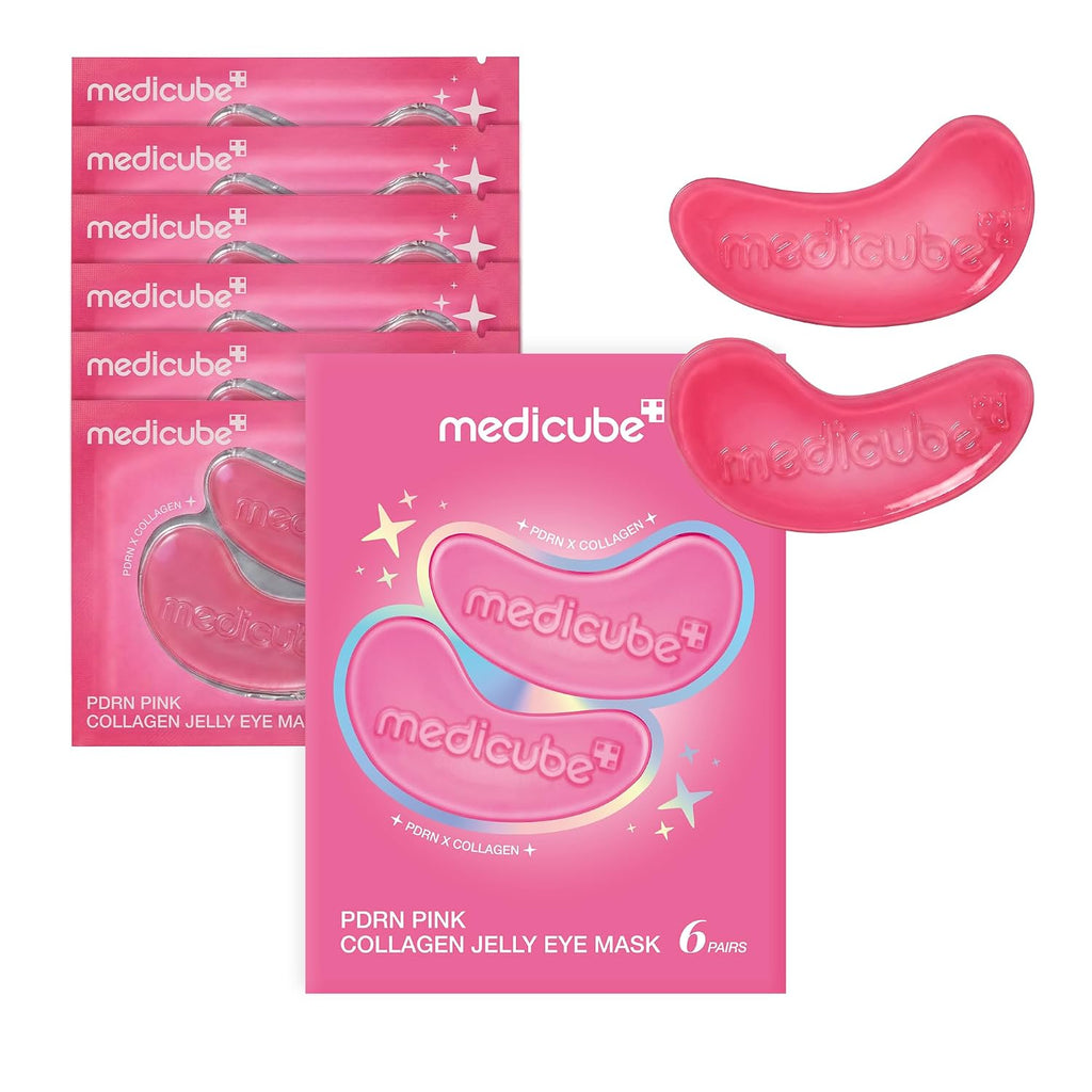 medicube Jelly Eye Mask PDRN Pink Collagen  6 PAIR