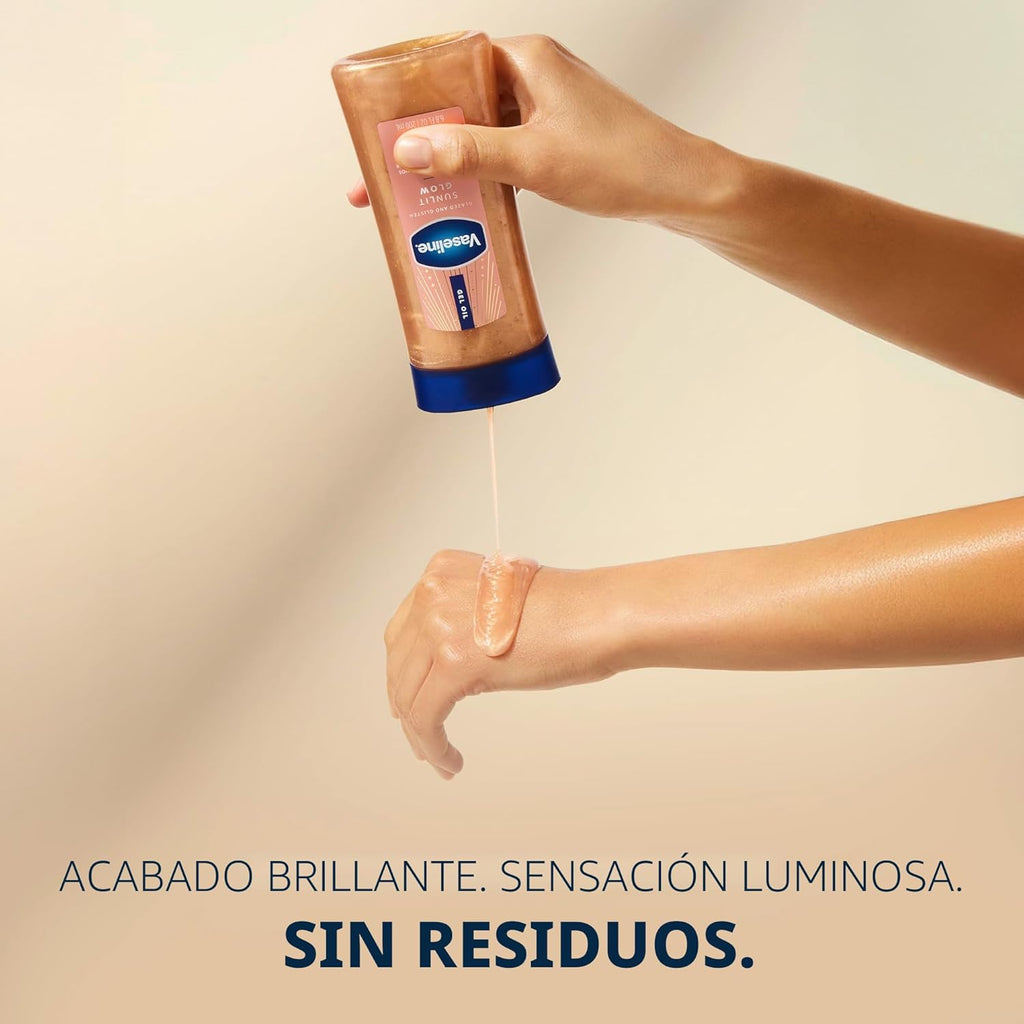 Vaseline Glazed and Glisten Sunlit Glow 200ml