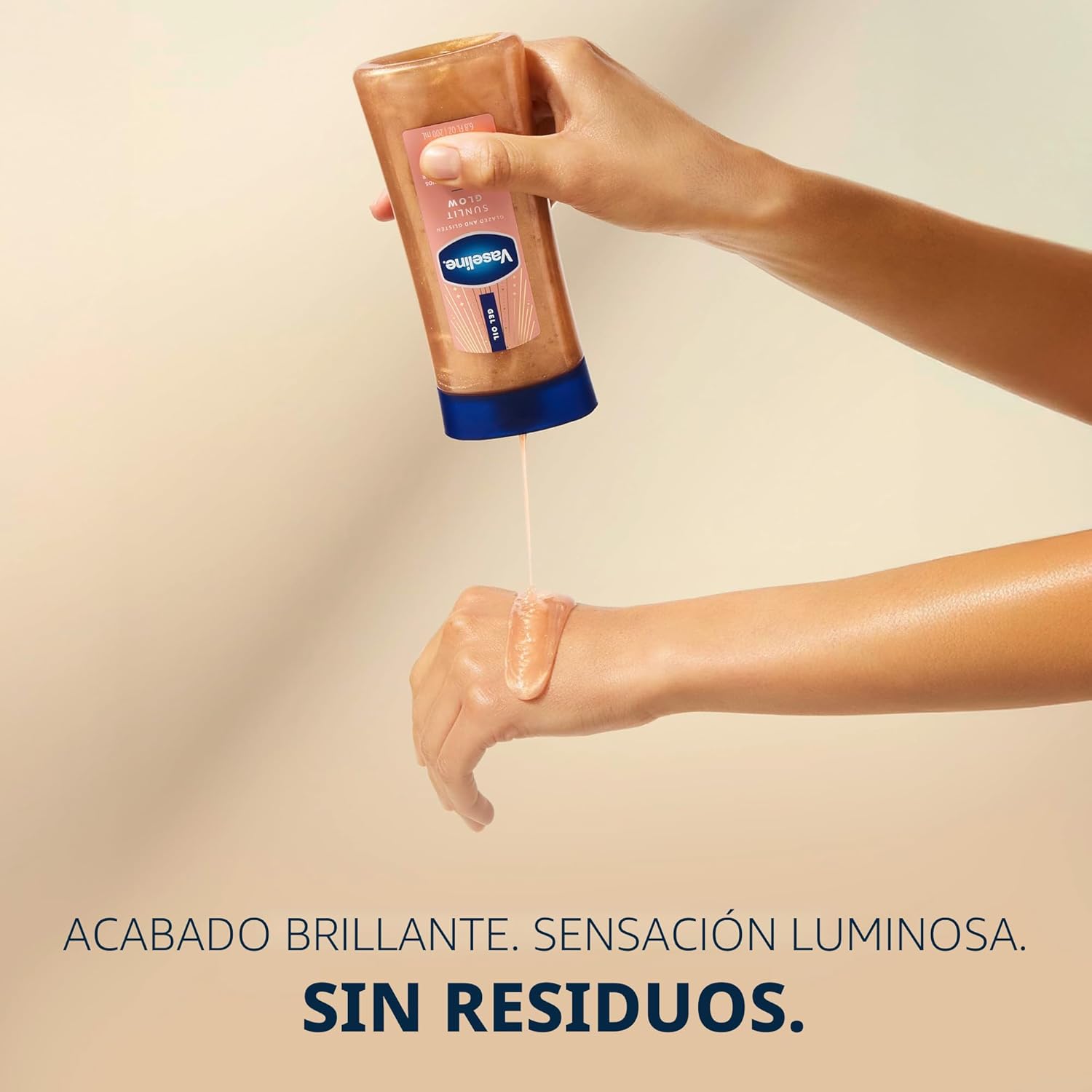 Vaseline Glazed and Glisten Sunlit Glow 200ml