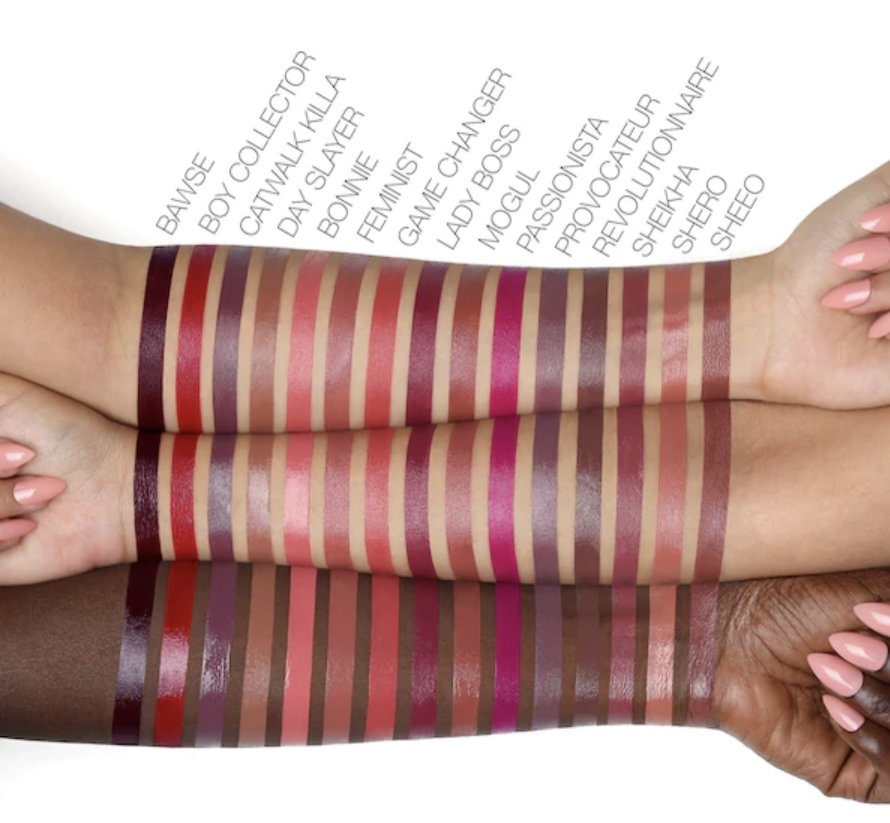 HUDA BEAUTY Demi Matte Cream Liquid Lipstick Sheikha