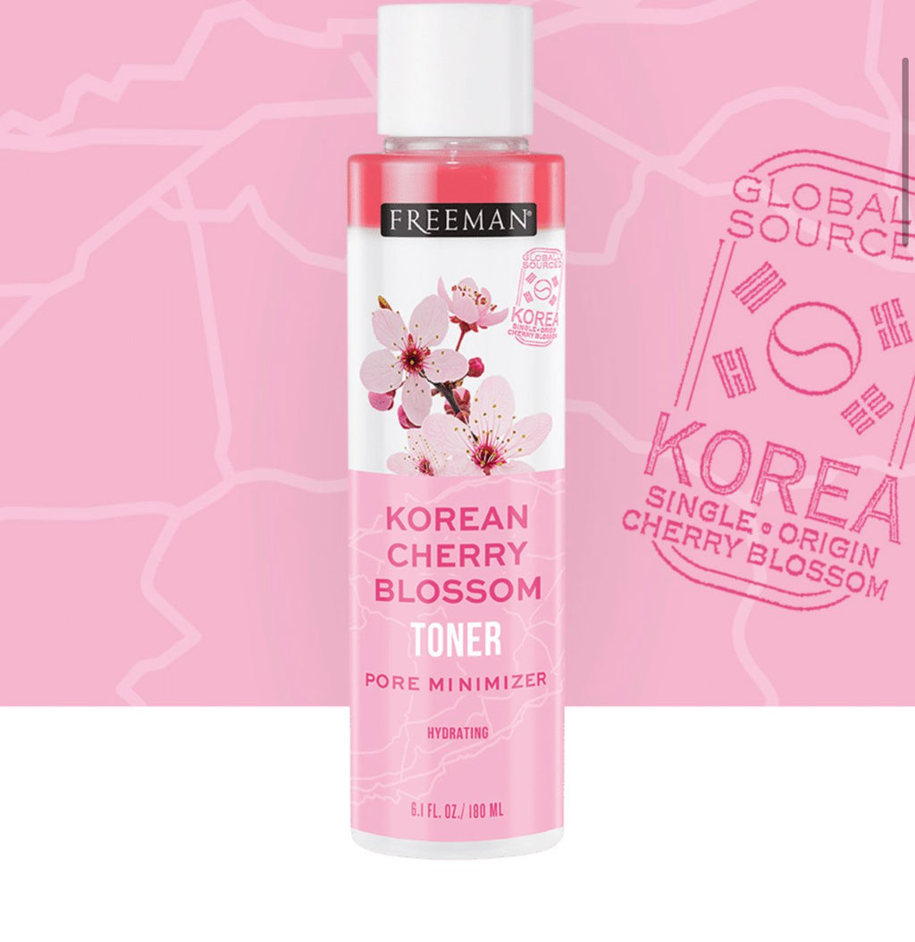 Korean Cherry Blossom Toner, Pore Minimizer, Hydrating, 6.1 fl oz (180 ml)