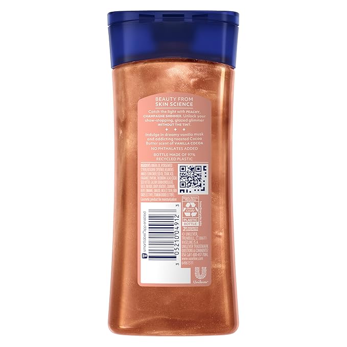 Vaseline Glazed and Glisten Sunlit Glow 200ml