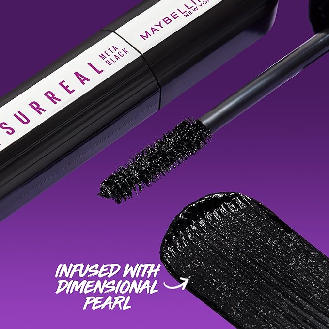 Maybelline New York Surreal Extensions Washable Lengthening Mascara Eye Makeup