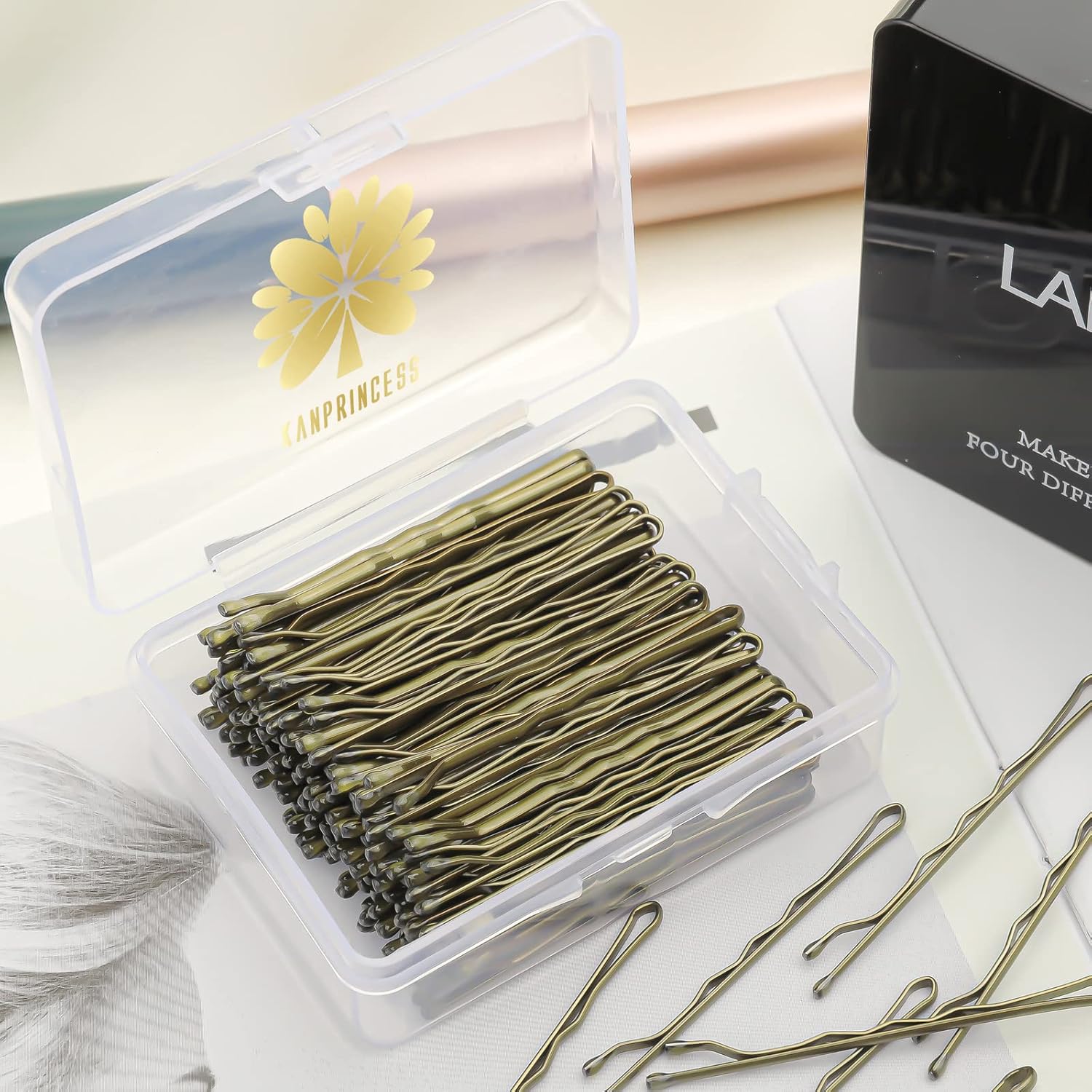 Kit de 100piezas bobbi pin 2.16 pulgadas