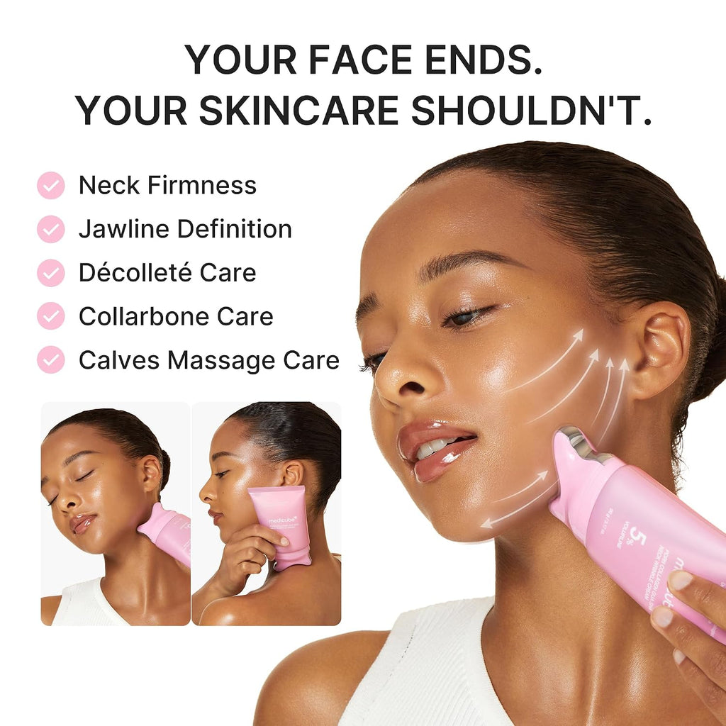 medicube PDRN Colágeno Gua Sha Crema antiarrugas para el cuello 90gr