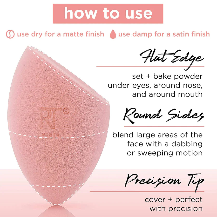 Real Techniques Miracle Complexion Sponge & Miracle Powder Sponge Duo