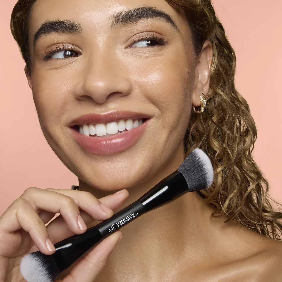 ELF COSMETIC Cream Blush & Bronzer Duo Brush
