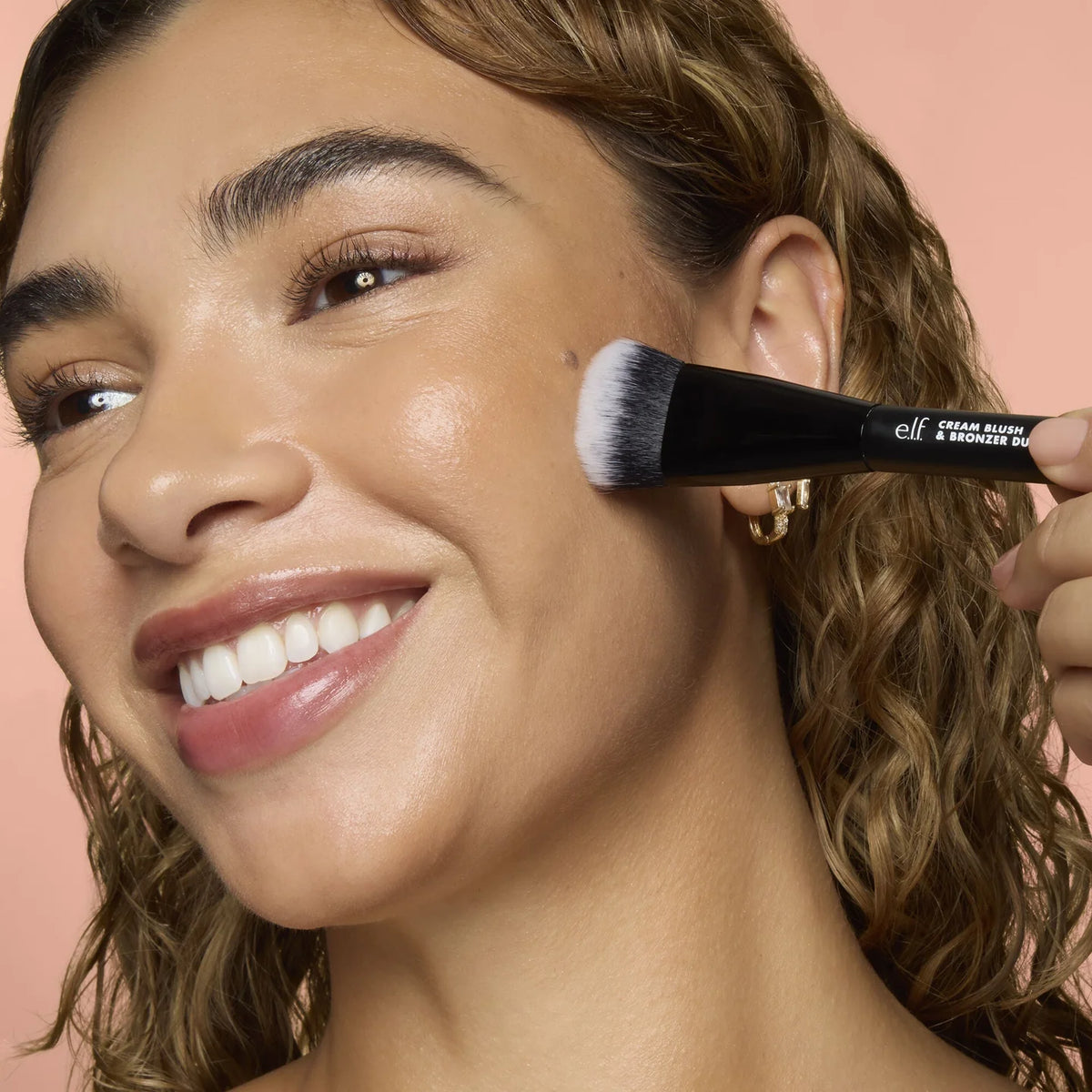 ELF COSMETIC Cream Blush & Bronzer Duo Brush