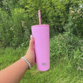 mermaidstraw 22oz Bubblegum Cup