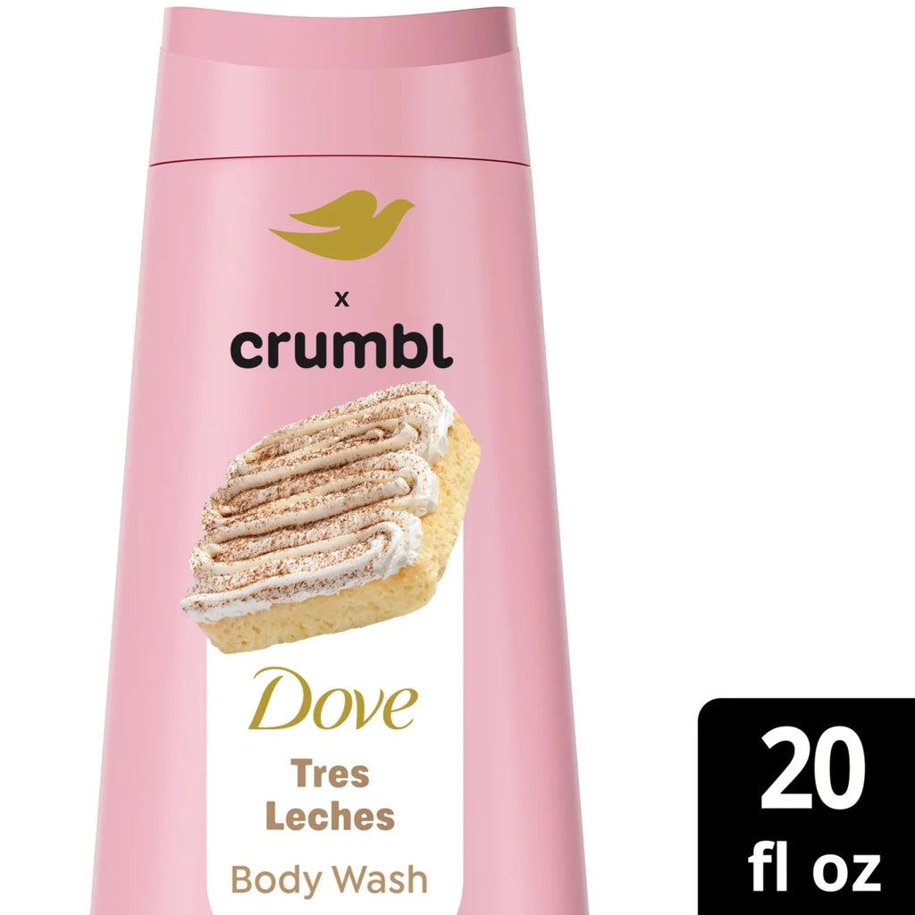Dove x Crumbl Tres Leches Edición Limitada Gel de Baño,