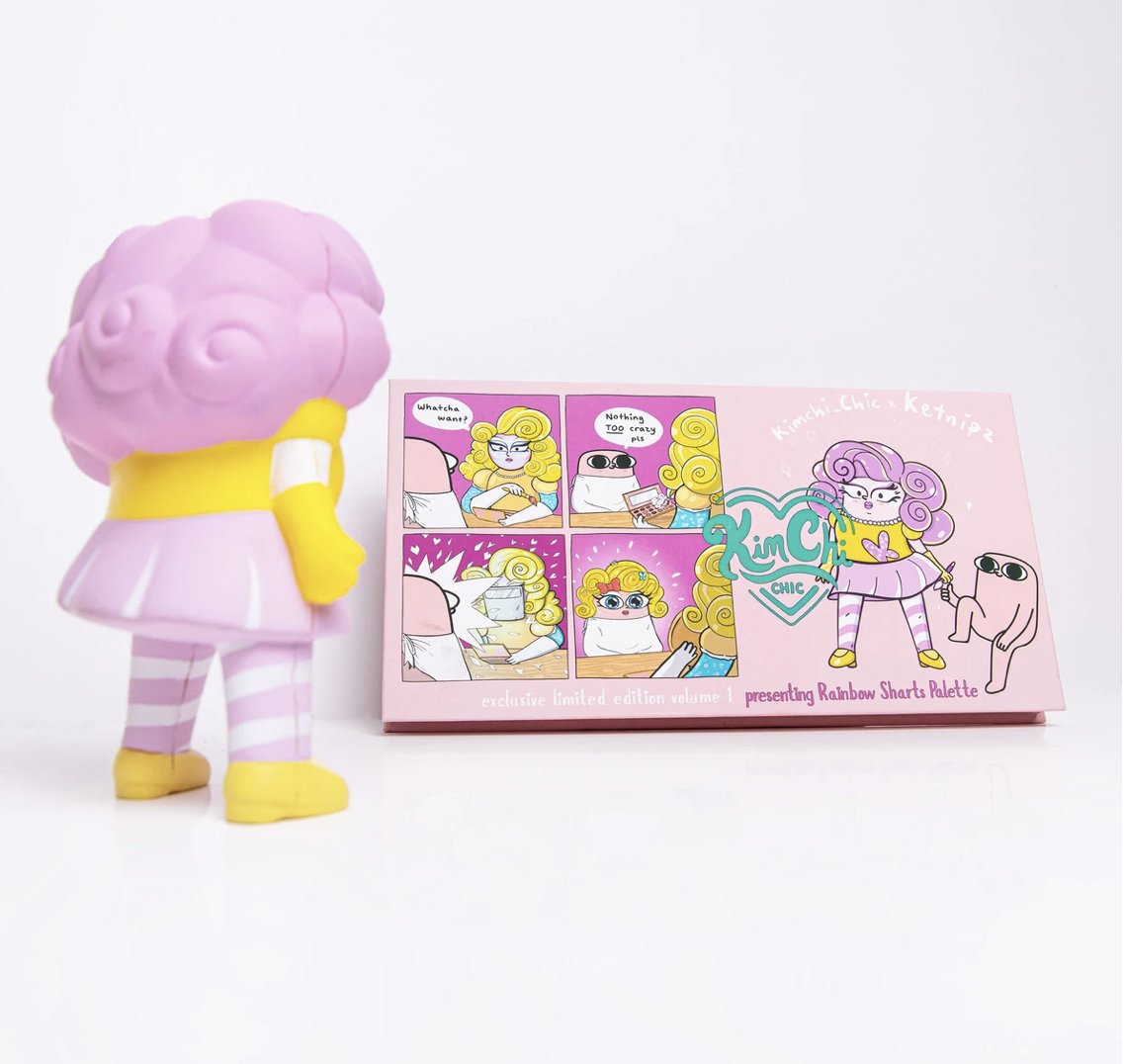 RAINBOW SHARTS PALETTE KETNIPZ X KIMCHI CHIC BEAUTY COLLECTOR'S