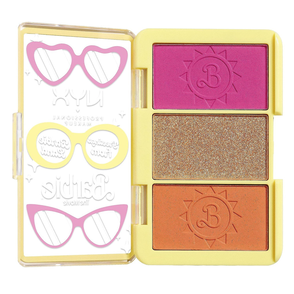 NYX PROFESSIONAL MAKEUP BARBIE Mini Cheek Palette - Greeting From