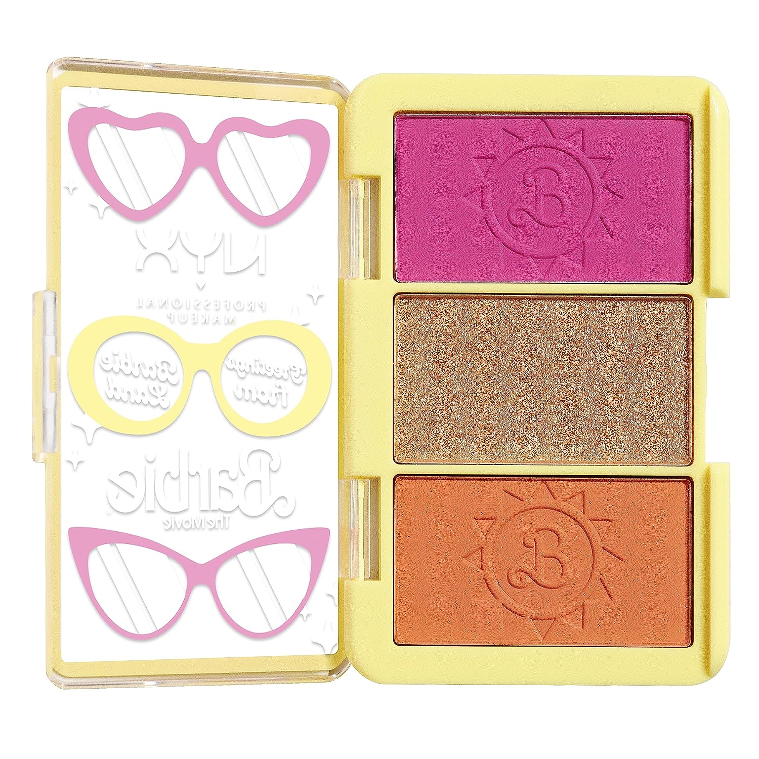 NYX PROFESSIONAL MAKEUP BARBIE Mini Cheek Palette - Greeting From