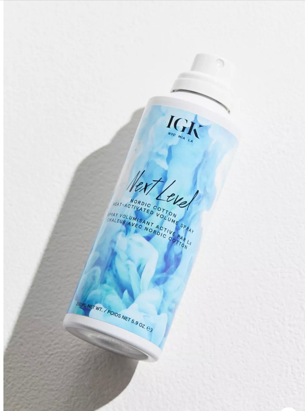 IGK Next Level Nordic Cotton Volumizing Mist 200 ml / 5.9 oz