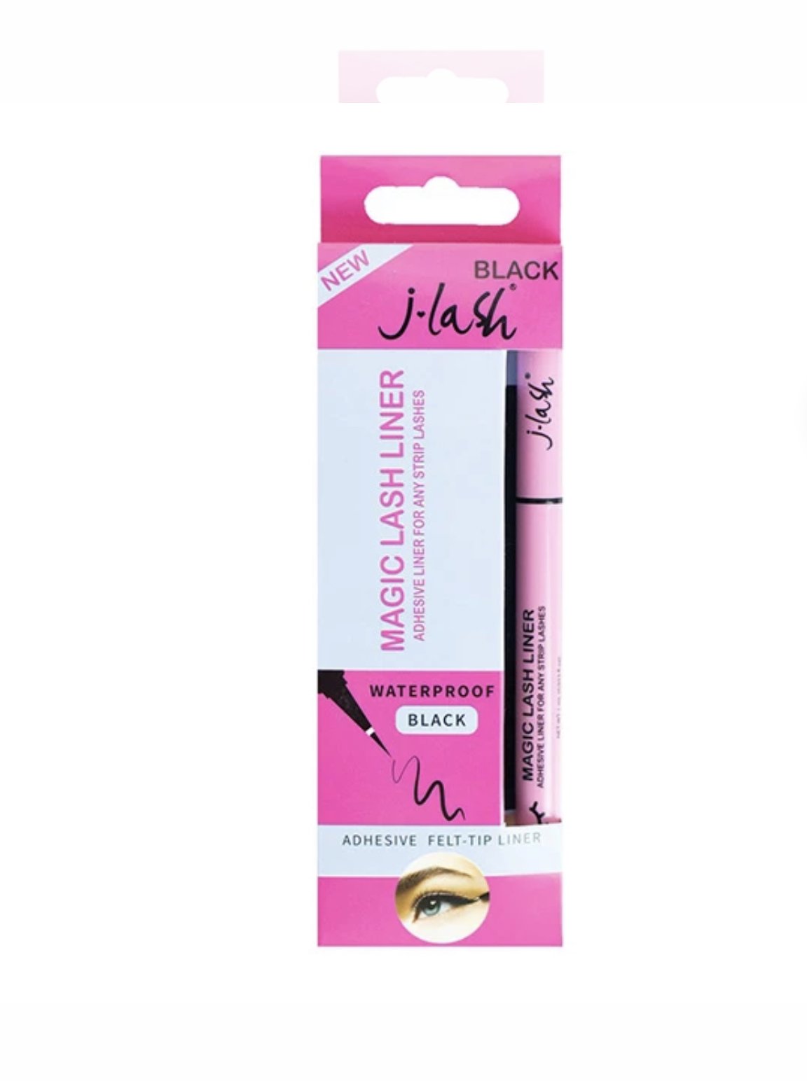 Delineador de Pestañas Magic Impermeable Negro J.lash