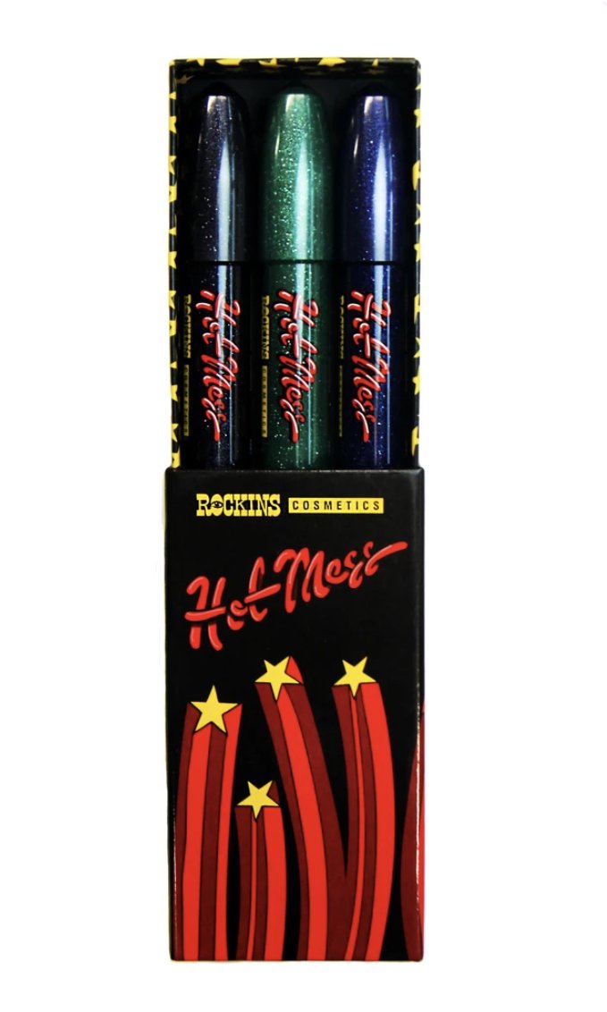 'HotMess Threesome' Glitter Gel Eye Pens