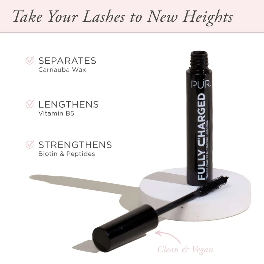 PUR Cosmetics Fully Charged Mascara Powered by Magnetic Technology