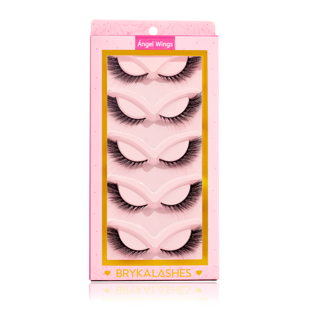 BRYKA COSMETIC Pestañas 3d Angel Wings x 5 pares
