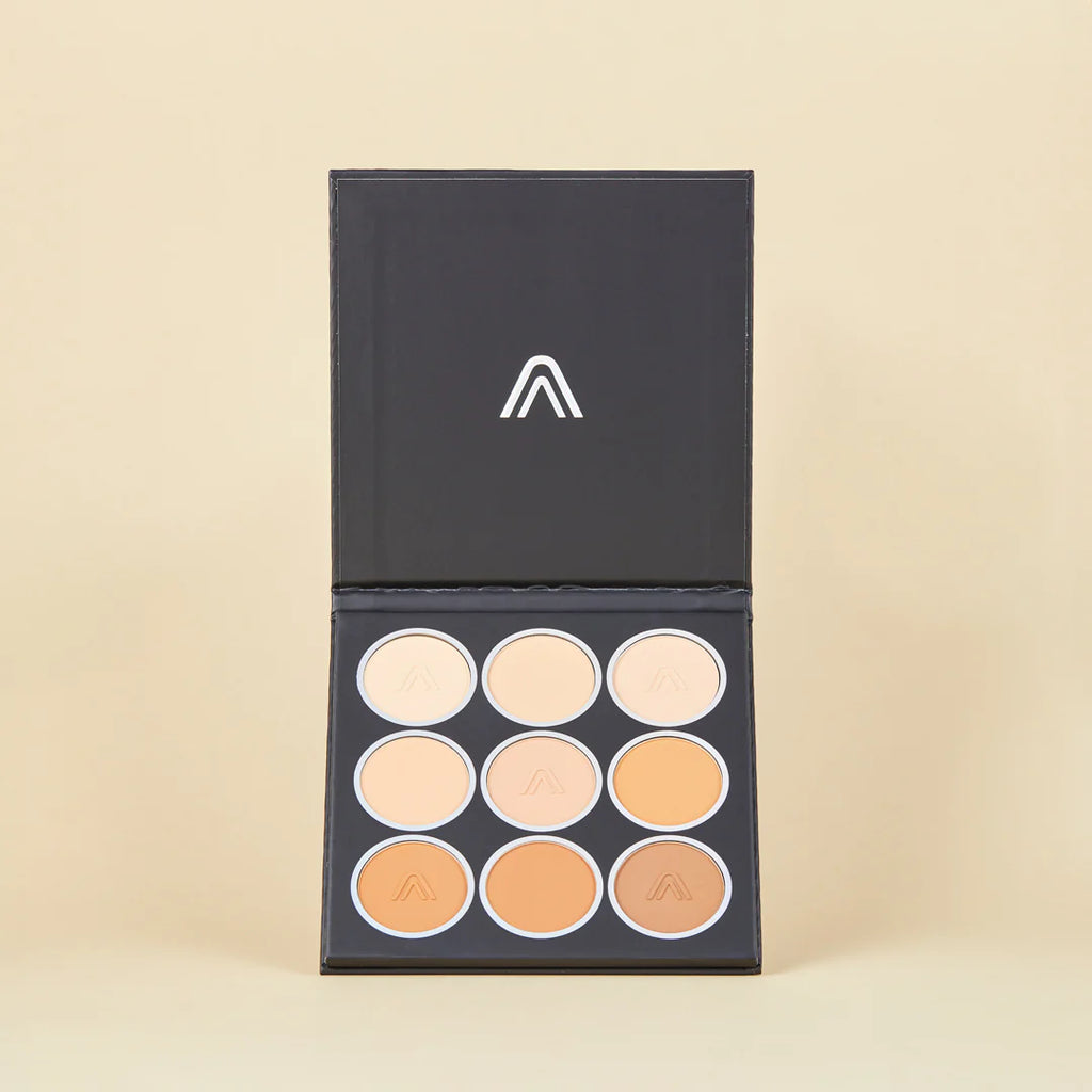 ATENEA PROFESIONAL PALETA DE POLVOS COMPACTOS NATURAL TOUCH