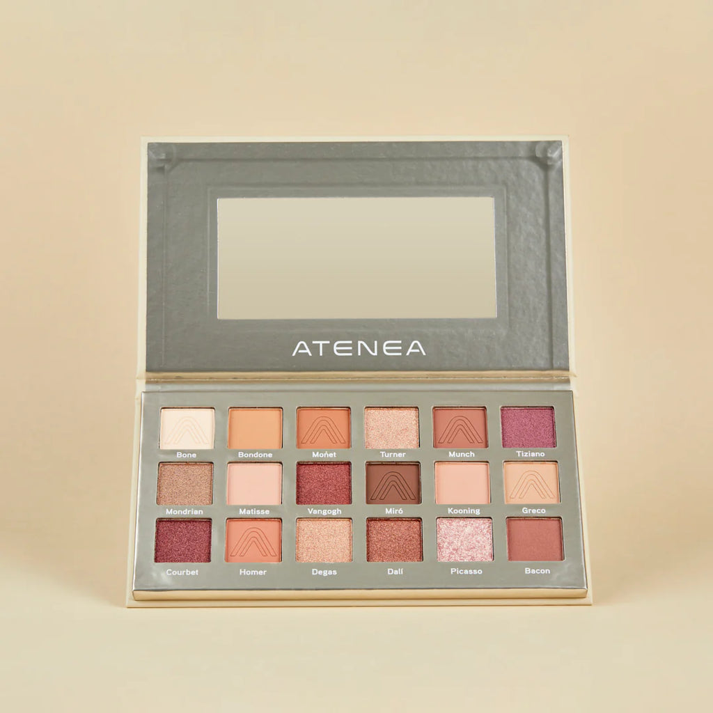 ATENEA PALETA DE SOMBRAS 18 TONOS ART DECO